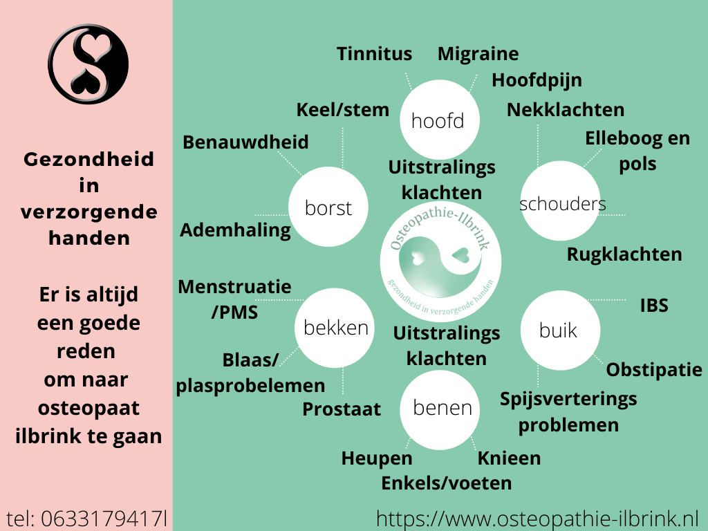 Er is altijd een goede reden om naar osteopathie ilbrink te komen